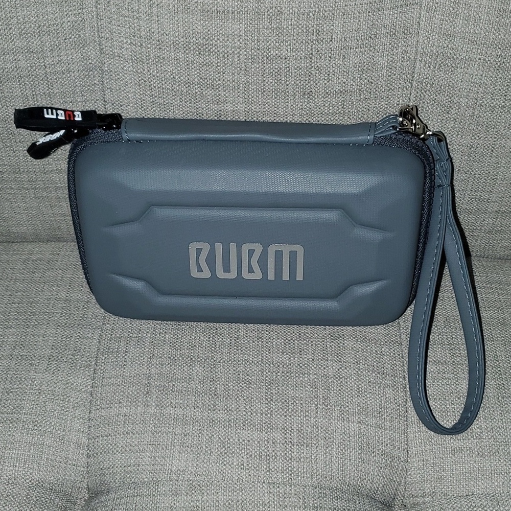 NWOT BUBM Eva Electronic Accessories Organizer Case, Travel Gadget Bag w/Handle